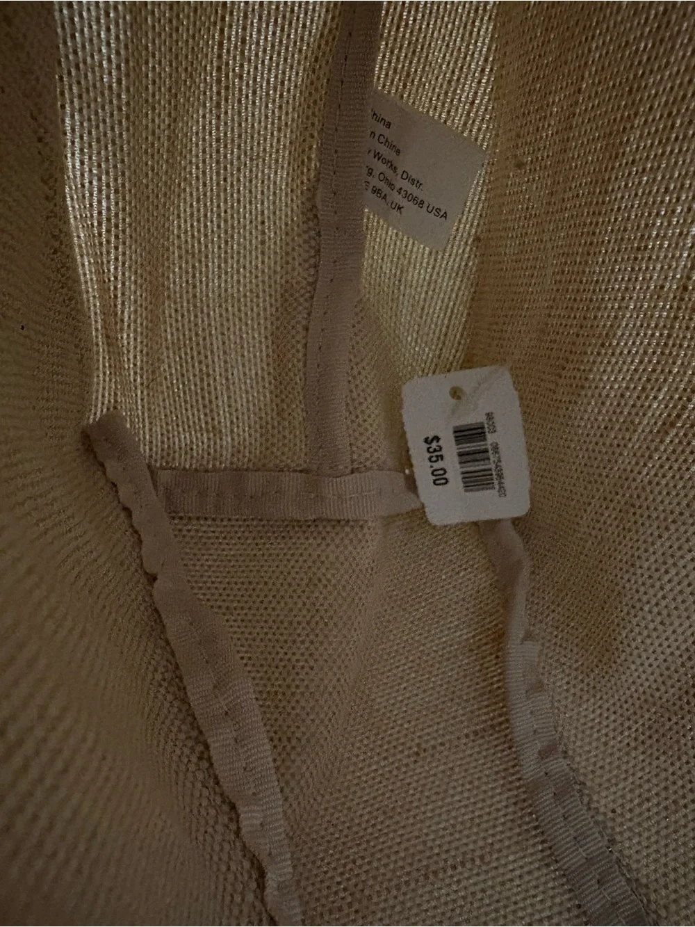 Bath & Body Works Ecru Canvas
Tote Bag with Gold Glitter Palm
Tree 🌴, Large - Picture 16 of 17